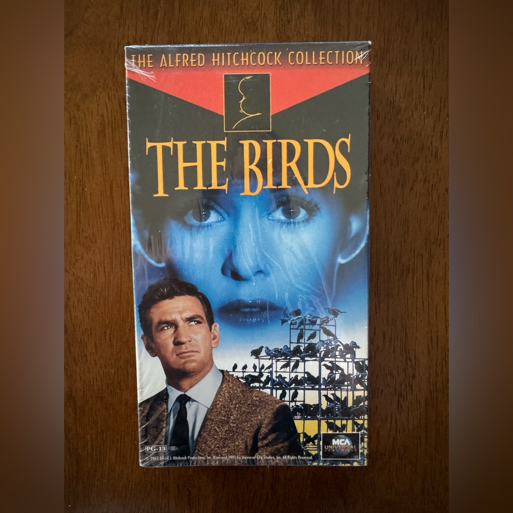 The Birds VHS Alfred Hitchcock, Horror, New/Sealed